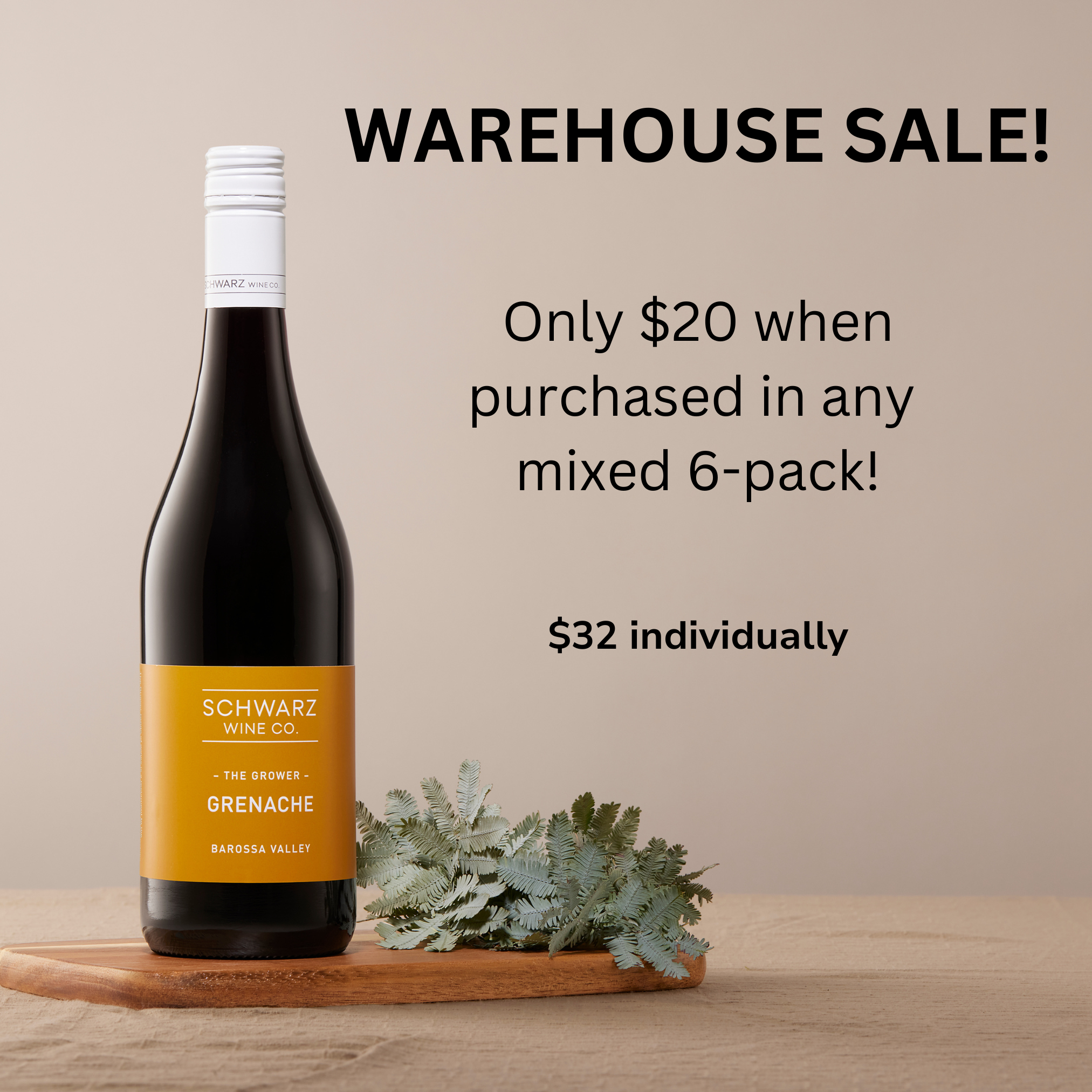 2022 The Grower Grenache - Only $20 in any mixed 6-pack